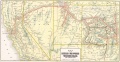 ca. 1914 Map of the Denver and Rio Grande Western Railroad and Western Pacific Railroad