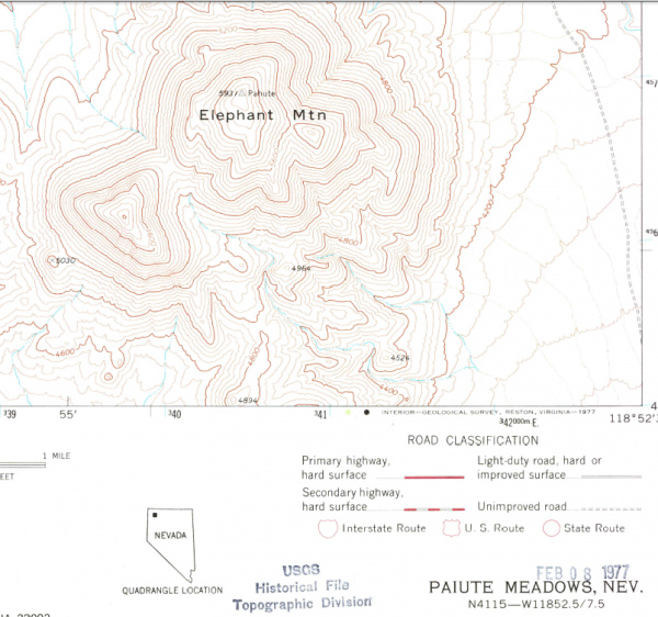 Elephant Mountain - Black Rock Desert Wiki